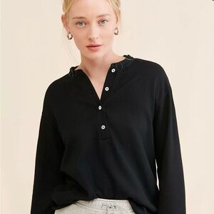 Donni Free People Sweater Henley